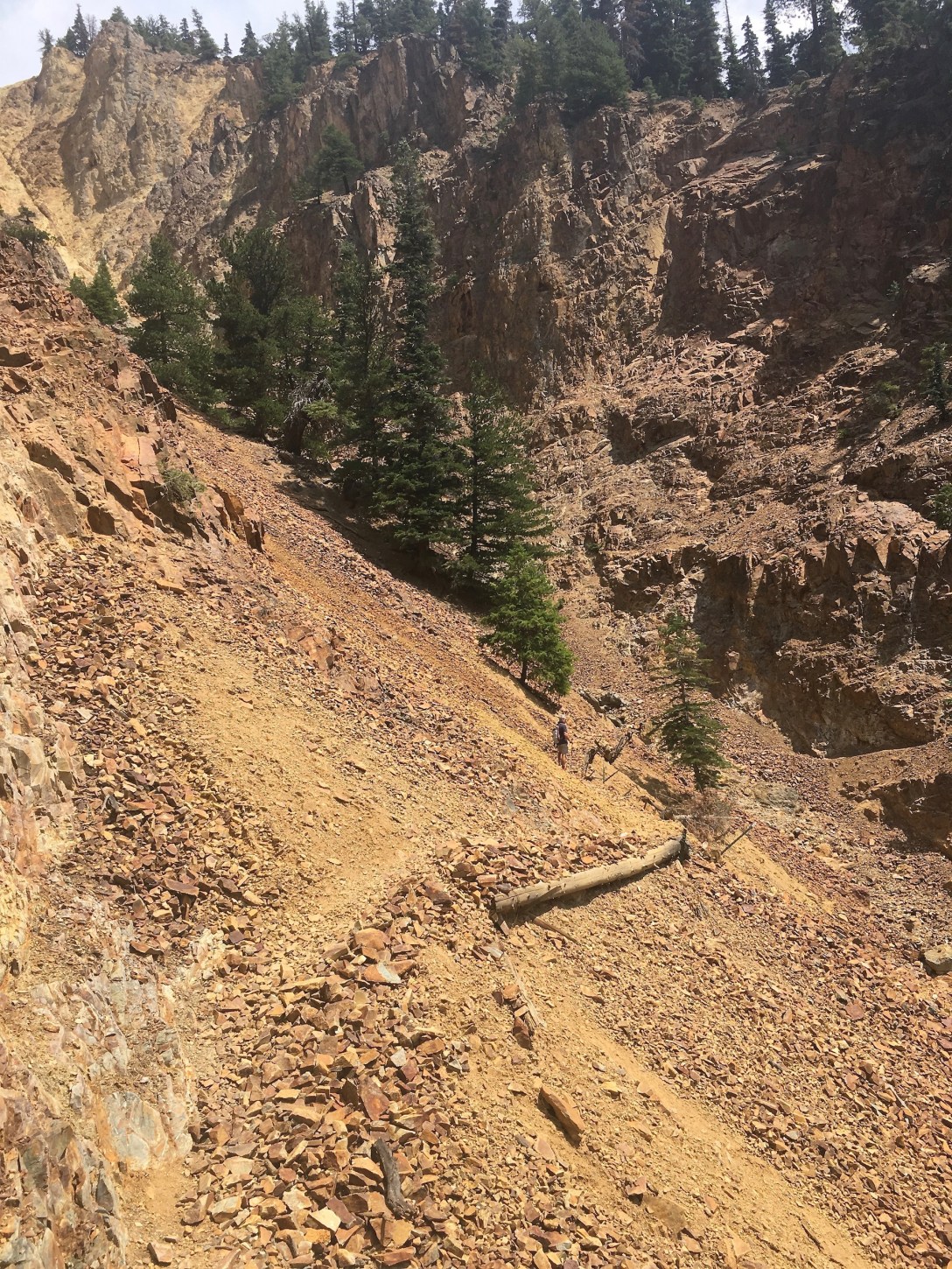 Old Horsetheif Trail Ouray Colorado