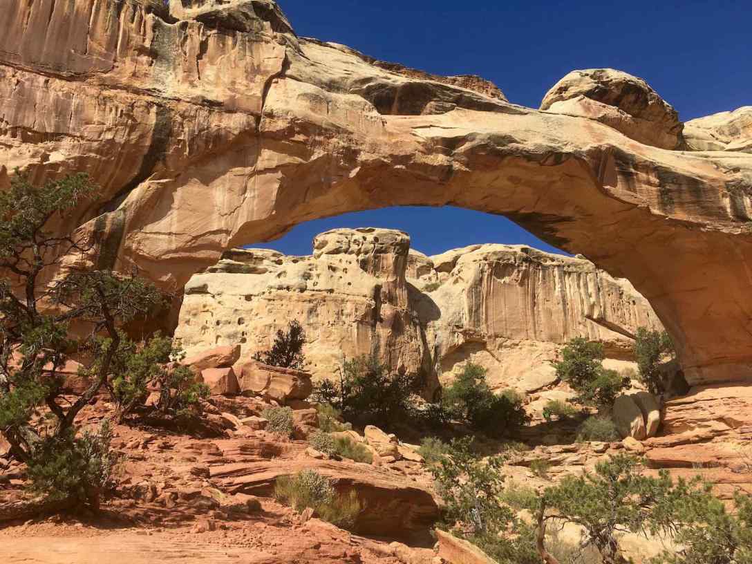 Hickman Bridge at Capitol Reef National Park