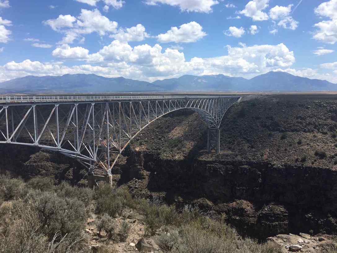 Rio Grande Gorge Bridge West of Taos