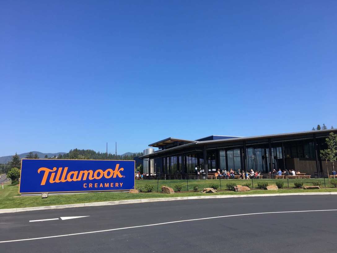 Tillamook Creamery on Oregon Coast Highway, a fun stop for cheese and ice cream