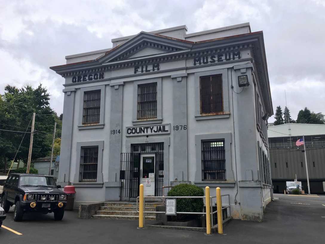 Oregon Film Museum Old County Jail Astoria Oregon The Goonies filming location