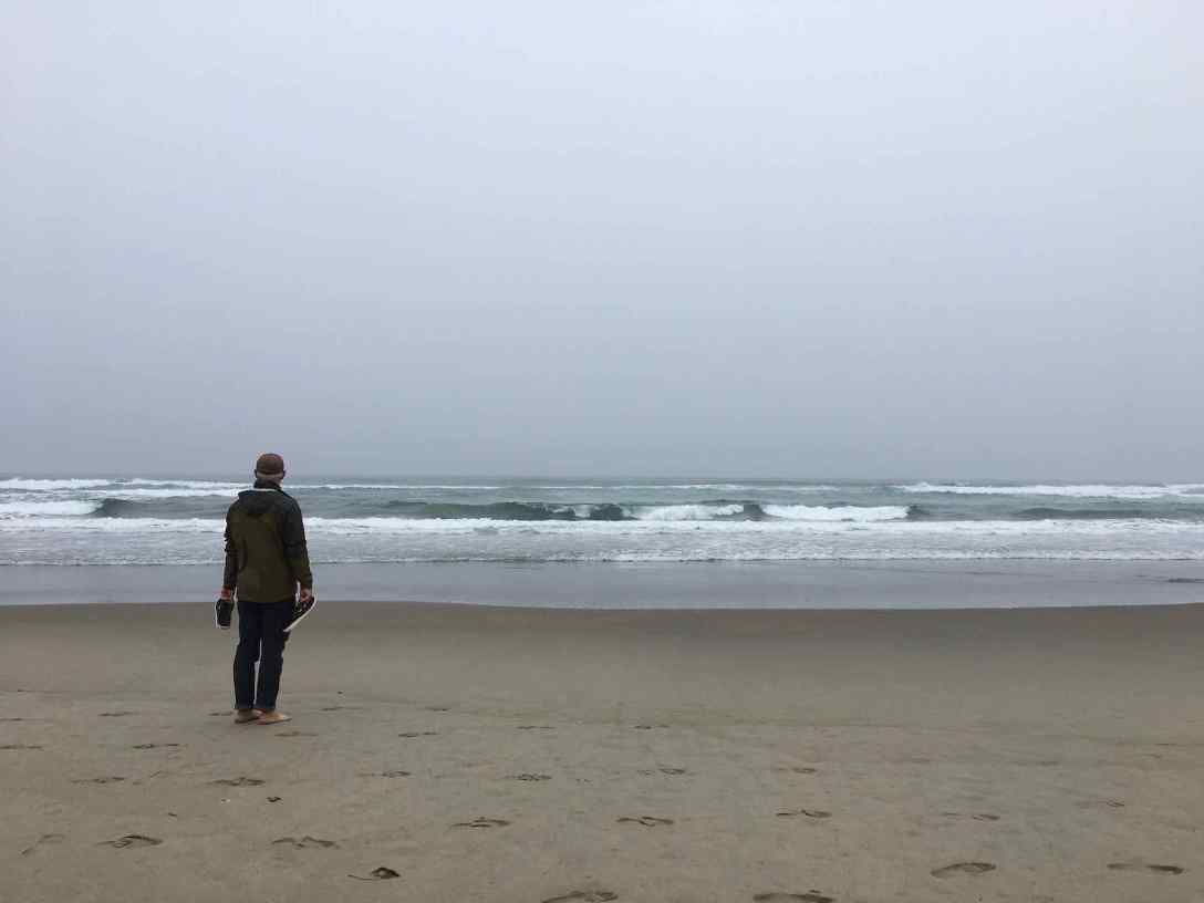 Beach at Nehalem Bay State Park Oregon