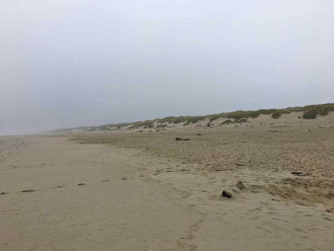 Beach at Nehalem Bay State Park Oregon
