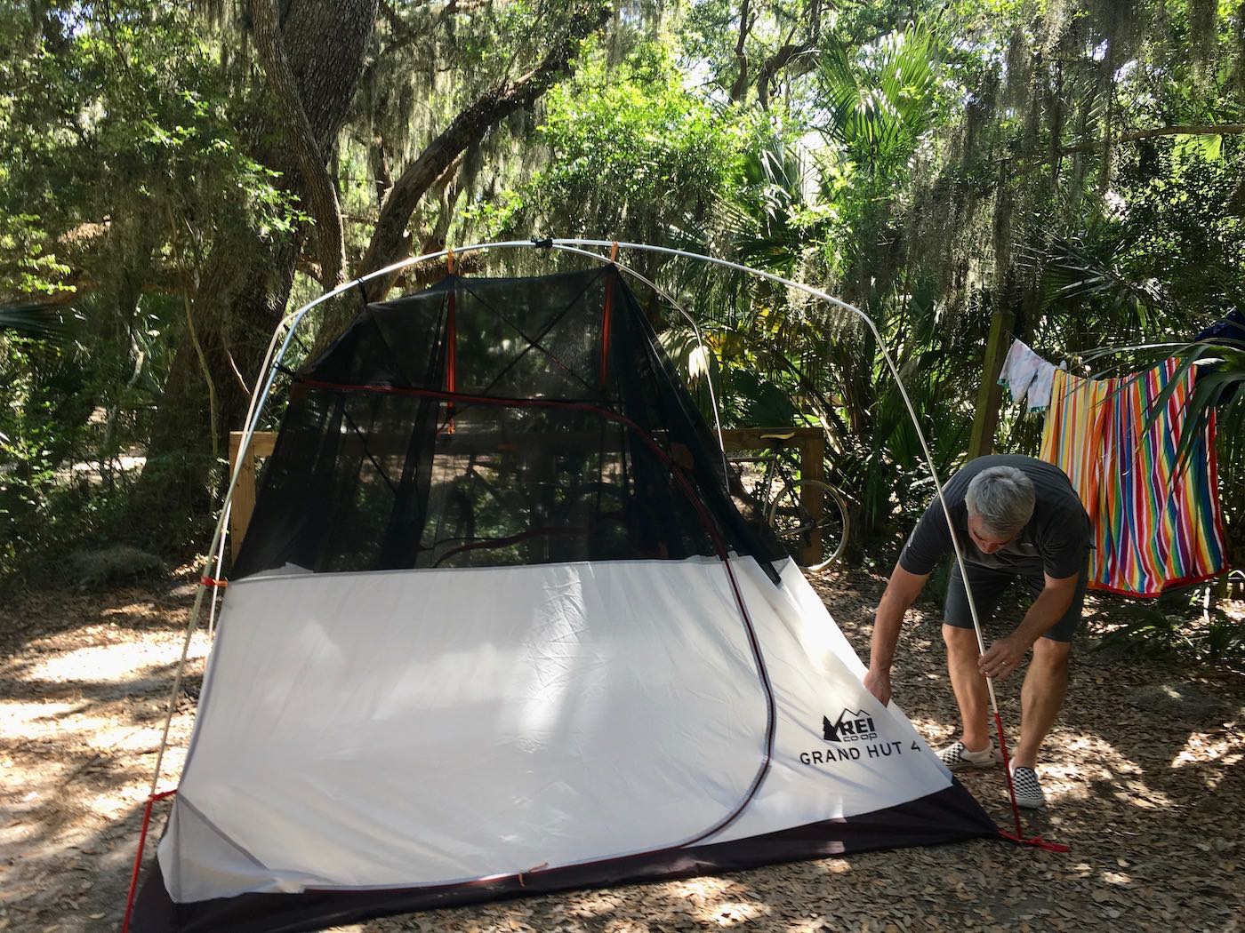 Gear Review: REI Co-op Grand Hut 4 Tent – Westward We Wander