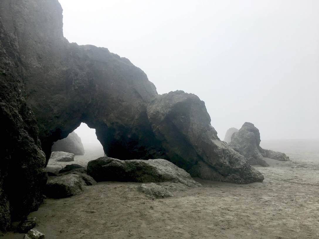 Rock formations at Ruby Beach, Olympic National Park