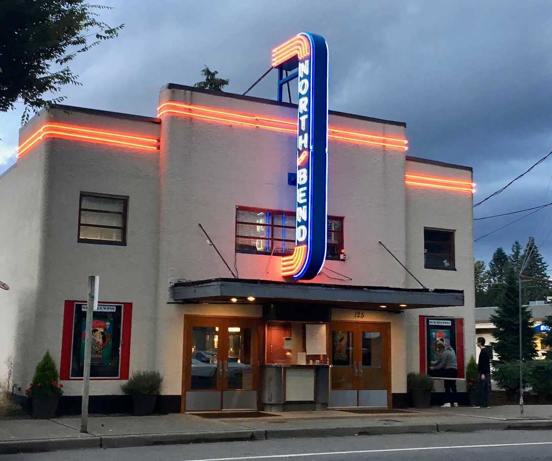 Historic North Bend Theater Theatre WA
