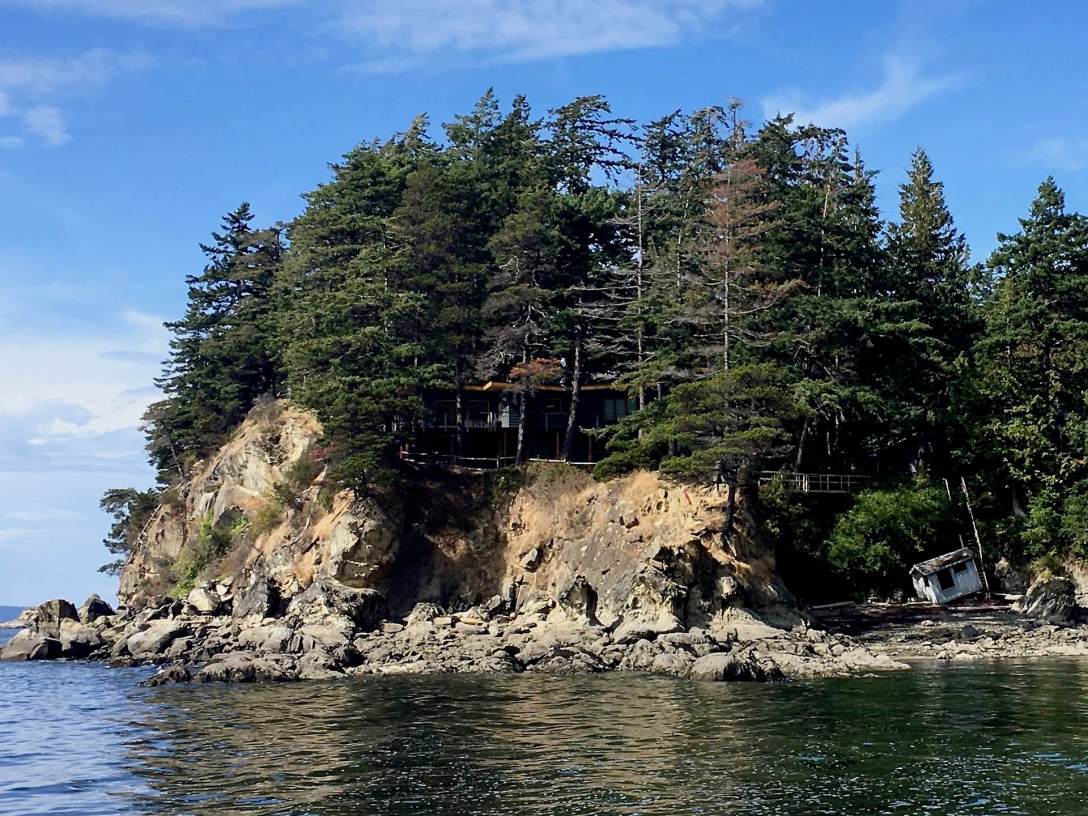 Shoreline at Larrabee State Park in Bellingham, Washington