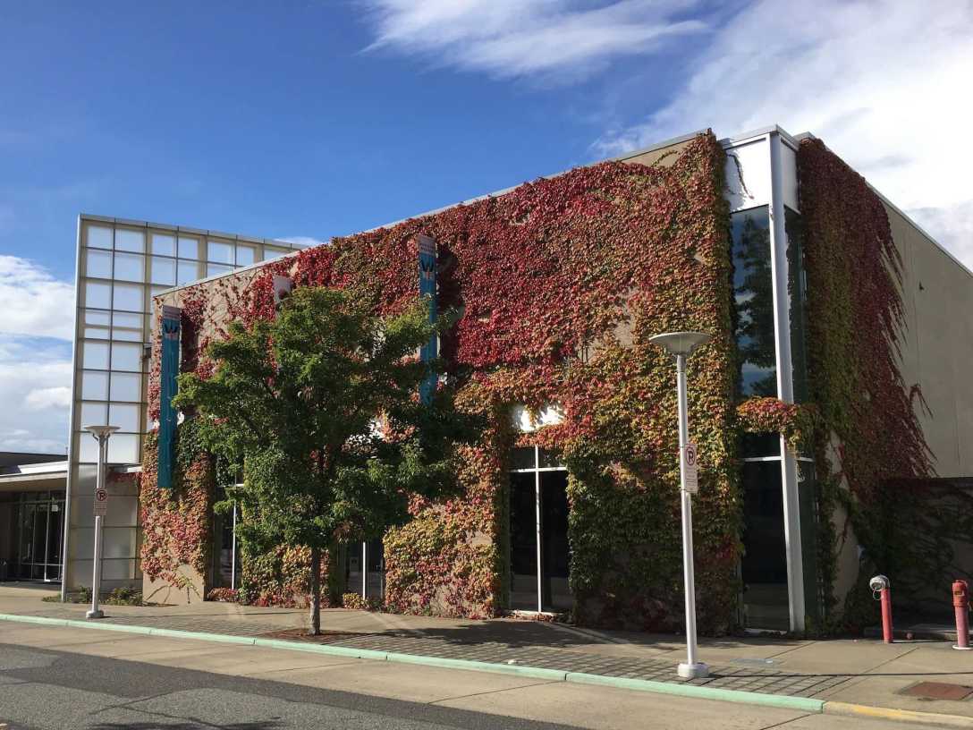 Whatcom Museum's Lightcatcher Building in downtown Bellingham, Washington