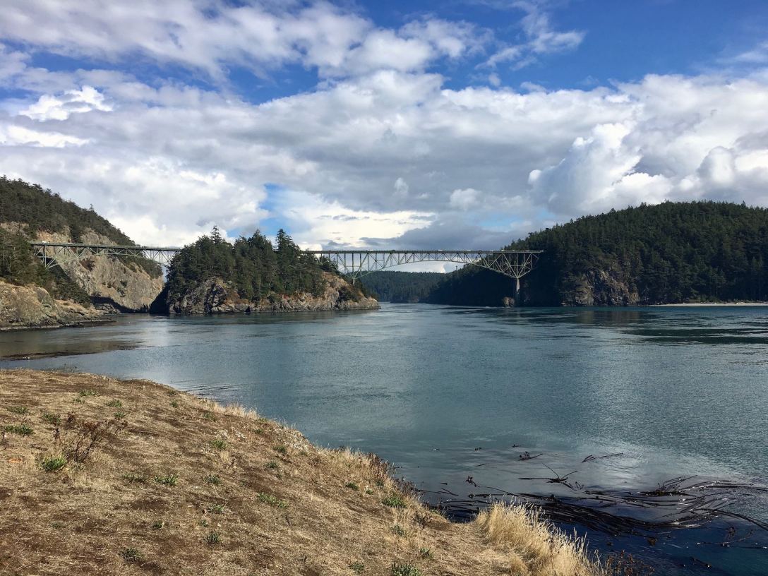WPA Built Deception Pass Bridge, Washington State Park