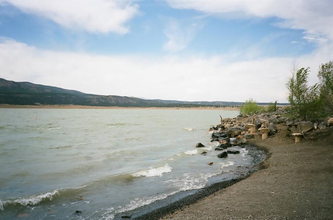 Storrie Lake State Park in Las Vegas, New Mexico 35mm film photograph shot on Kodak Portra 400 with Nikon L35AF