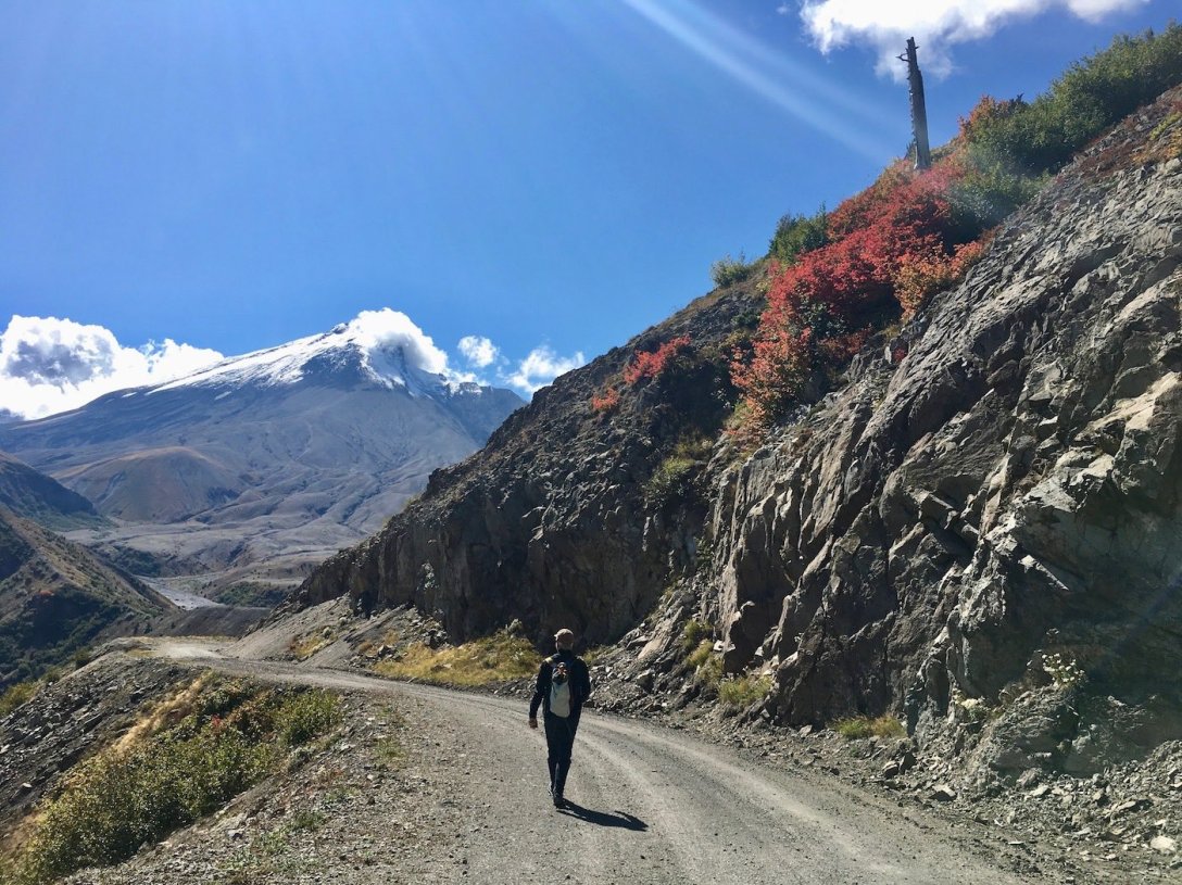 Hiking Trail #207 aka Windy Trail aka Truman Trail toward Mount St. Helens