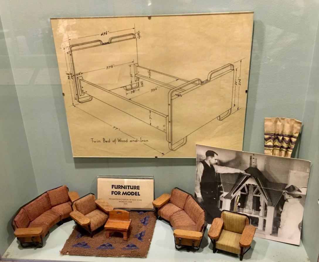 Furniture Drawings and Models for Timberline Lodge in Mt. Hood, Oregon