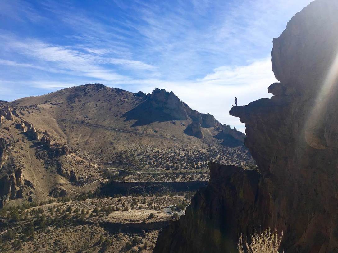 Along the Misery Ridge Trail in Smith Rock State Park, Oregon