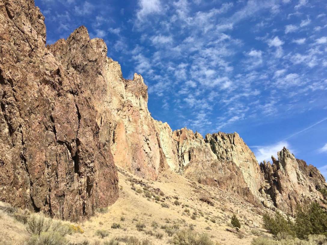 Smith Rock State Park formations