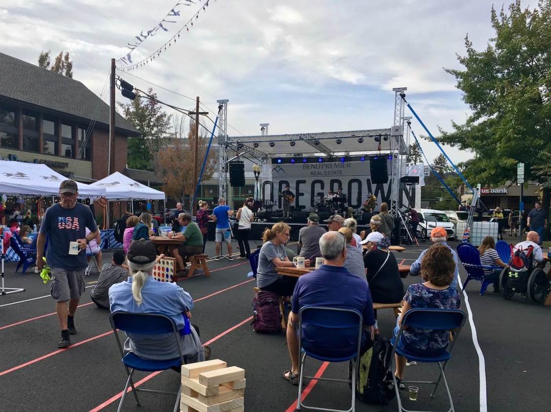 Live music at Bend Oregon Oktoberfest