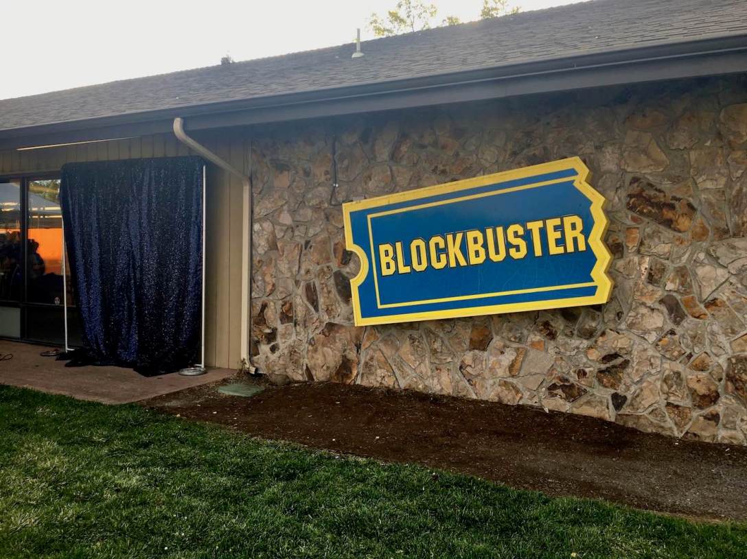 The last Blockbuster Video store in the world in Bend, Oregon
