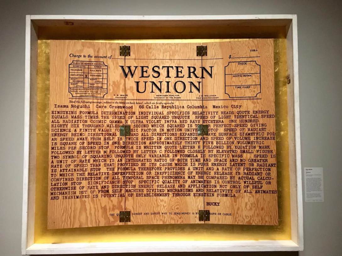 Telegram by Tom Sachs at Crystal Bridges Museum of American Art