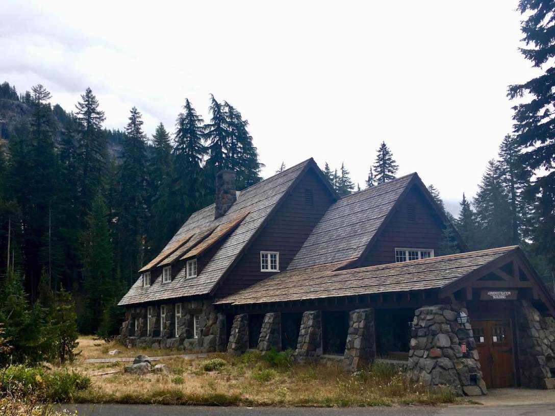 NPS Rustic architecture at Crater Lake National Park, Oregon