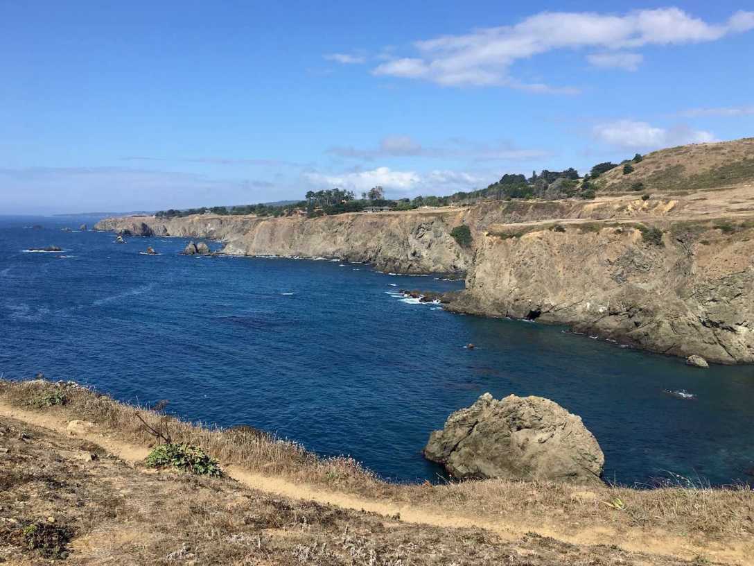 Mendocino Headlands on California's Pacific Coast