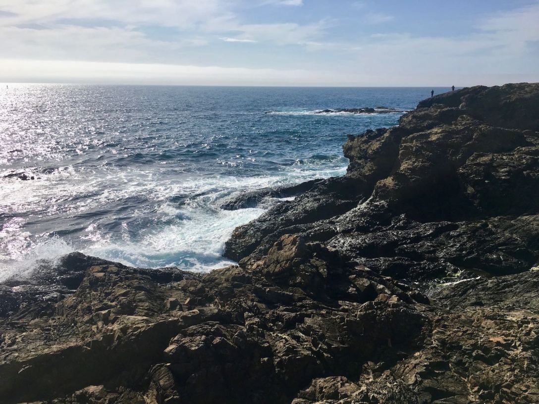 Mendocino headlands on California's Pacific Coast