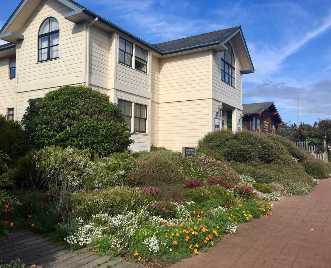 Gardens in Mendocino, California