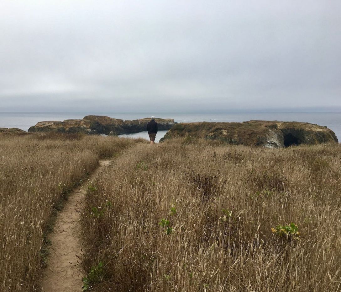 Mendocino Headlands State Park on California's Pacific Coast Highway 1