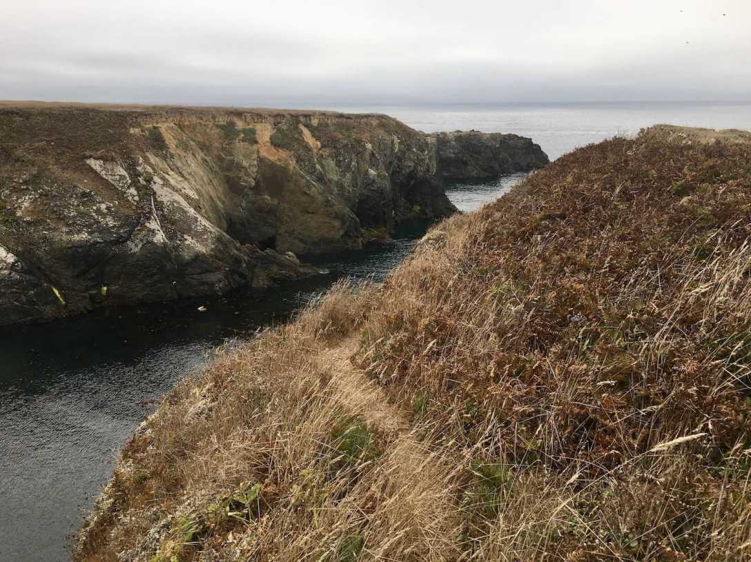 Mendocino Headlands State Park on California's Pacific Coast Highway 1