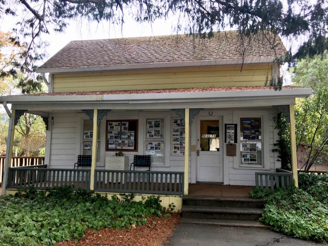 Real estate office in Boonville, California