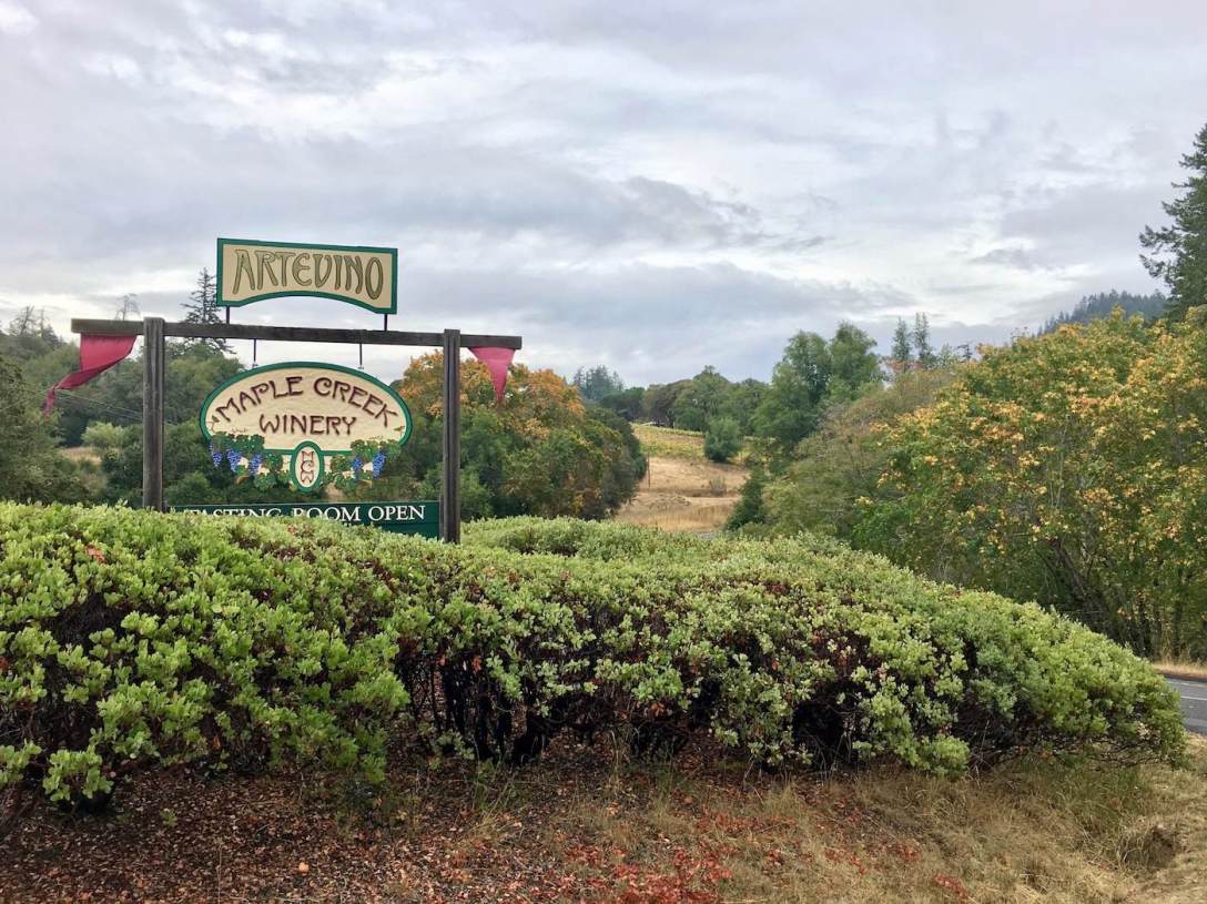 Maple Creek Winery in Anderson Valley, California
