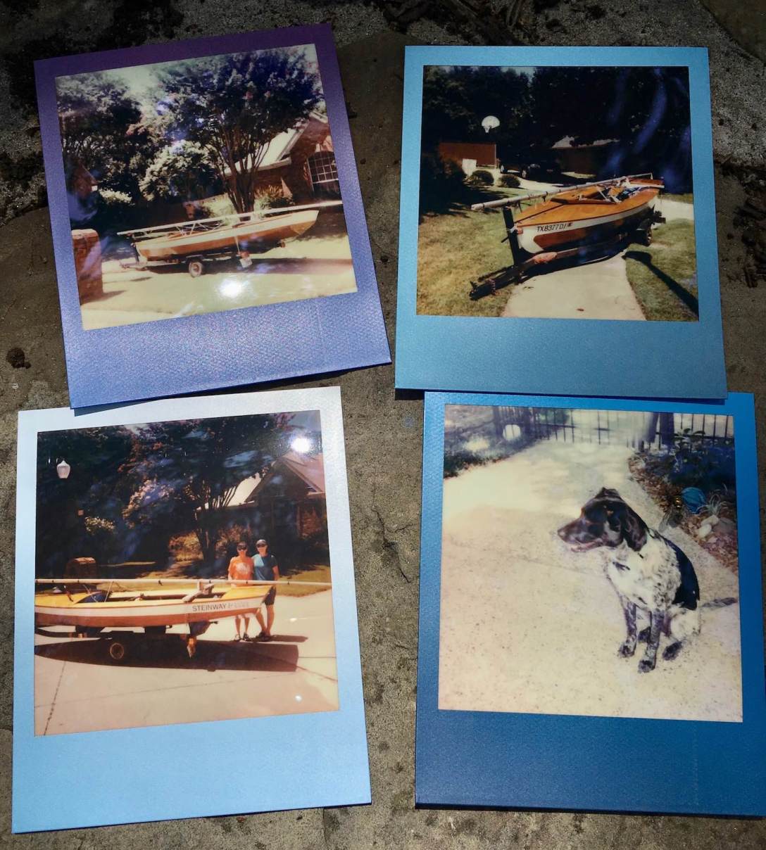 Polaroid I-Type Instant photographs Summer Blues Edition film