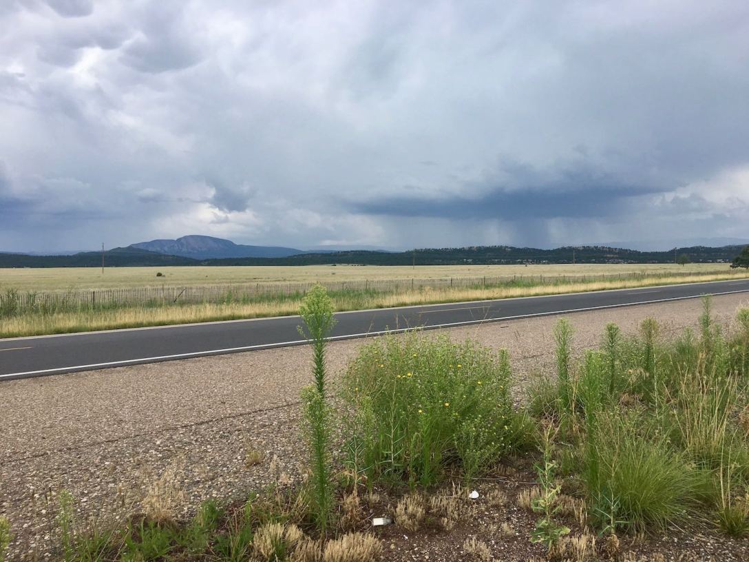 Hermit Peak near Las Vegas, New Mexico