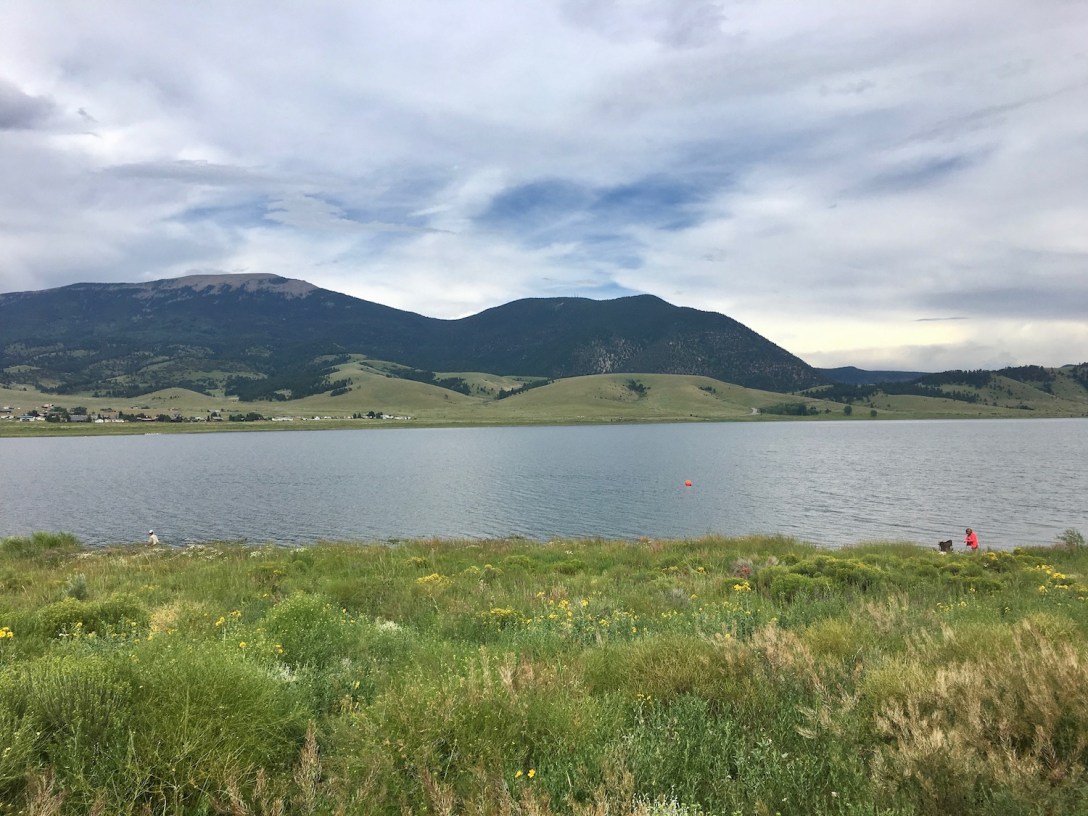 Gorgeous Rocky Mountain Lake at Eagle Nest Lake State Park in New Mexico