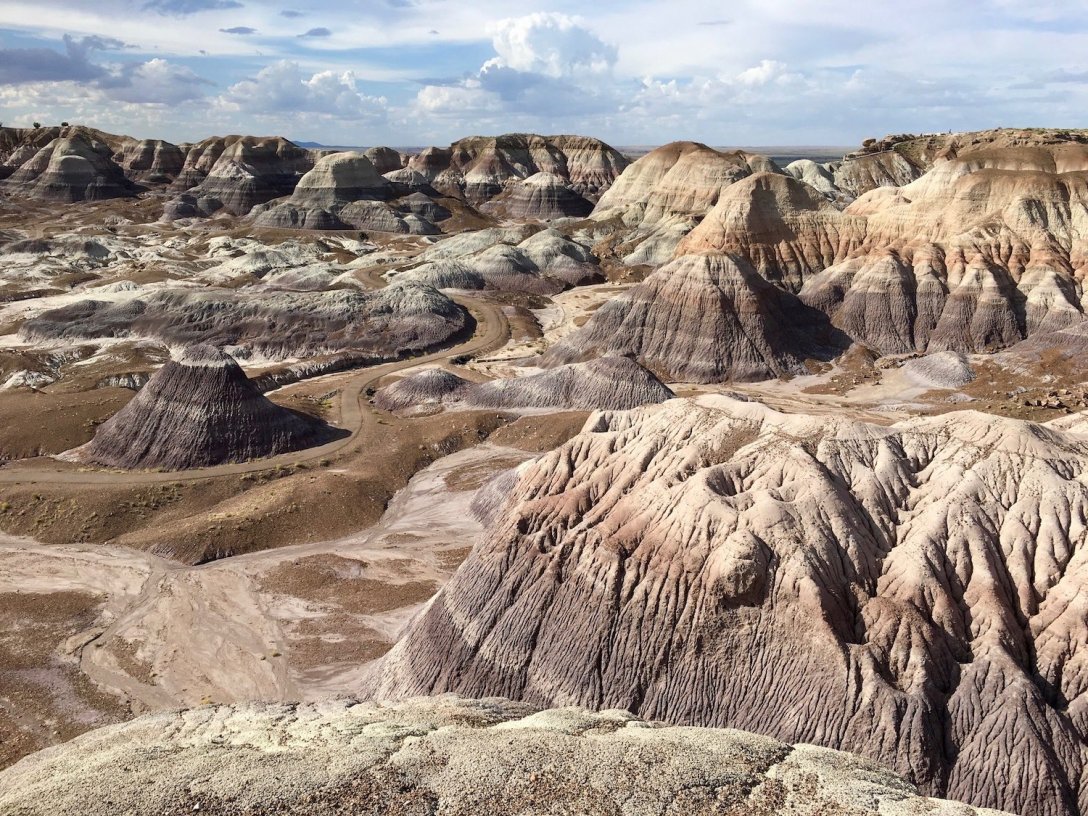 Blue Mesa in Petrified Forest National Park